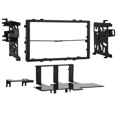 Metra Electronics TURBOKits; Radio Installation Kit; Incl. Instructions/Hardware/Rear Support Bracket; For Double DIN/Two Single DIN;