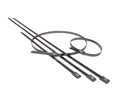 PTP Turbo Blankets PTP Turbo Blankets Stainless-steel 8in Locking Ties (4 pack)