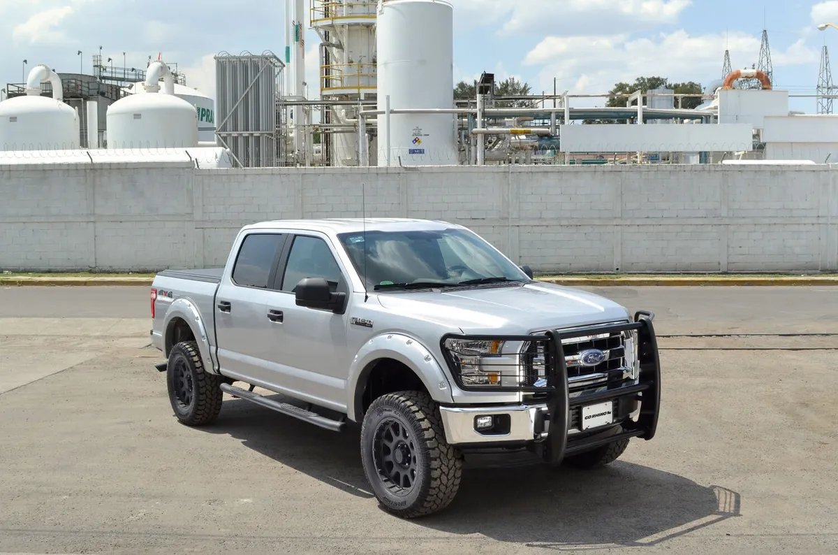 Go Rhino 17c F250/F350 Super Duty Front Guards 3000 Series Stepguardcenter Grille + Bru