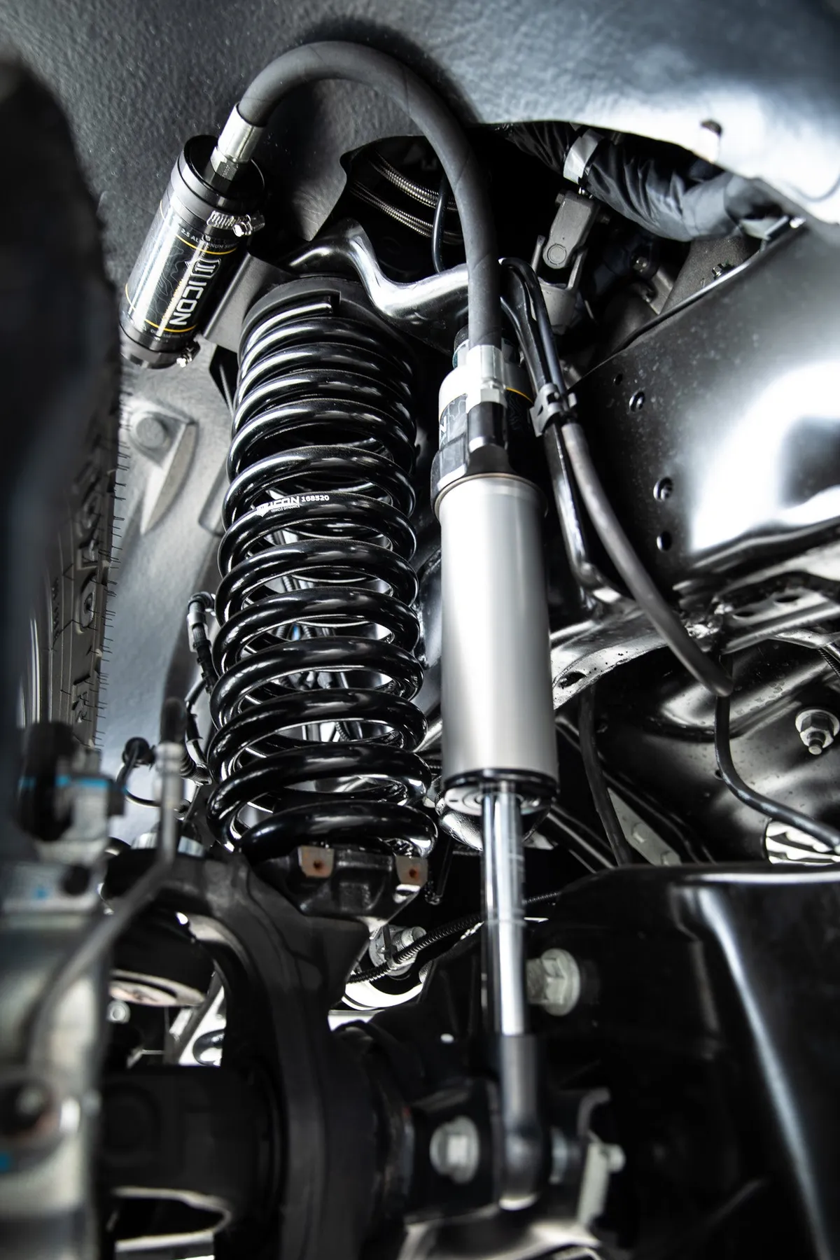 ICON 2023 Ford F-250/F-350 Super Duty 4WD Gas, 2.5" Lift, Front, Dual Rate Coil Spring Kit w/ Caster Cams product image