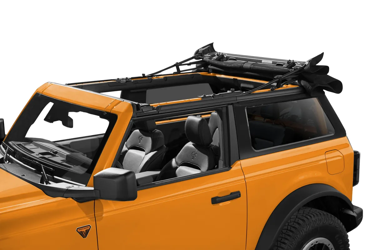 Bestop Trektop Slantback Soft Top - Black Twill - Bronco 2dr 2021+ product image