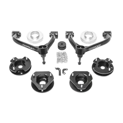 ReadyLift 3.0in. F Strut Spacer-3.0in. R Strut and Preload Spacer Tube A-Arm use w/factory suspension (Non-Magnetic Ride)