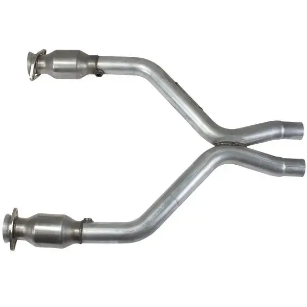 2011-2014 Mustang v6 Short Mid X-Pipe w Converters For Use w 16420 Headers product image