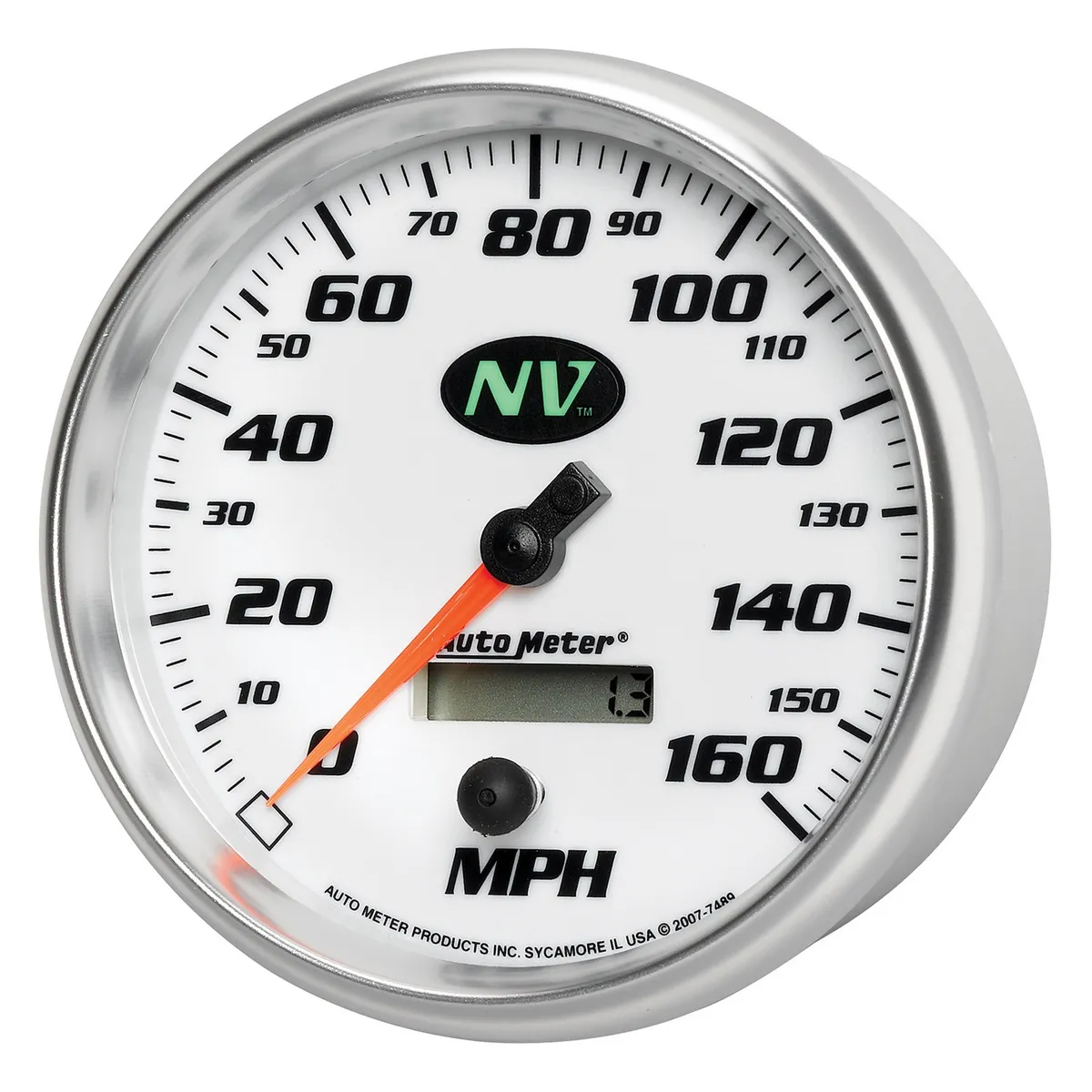 Gauge, Speedometer, 5", 160mph, Elec. Programmable, NV product image