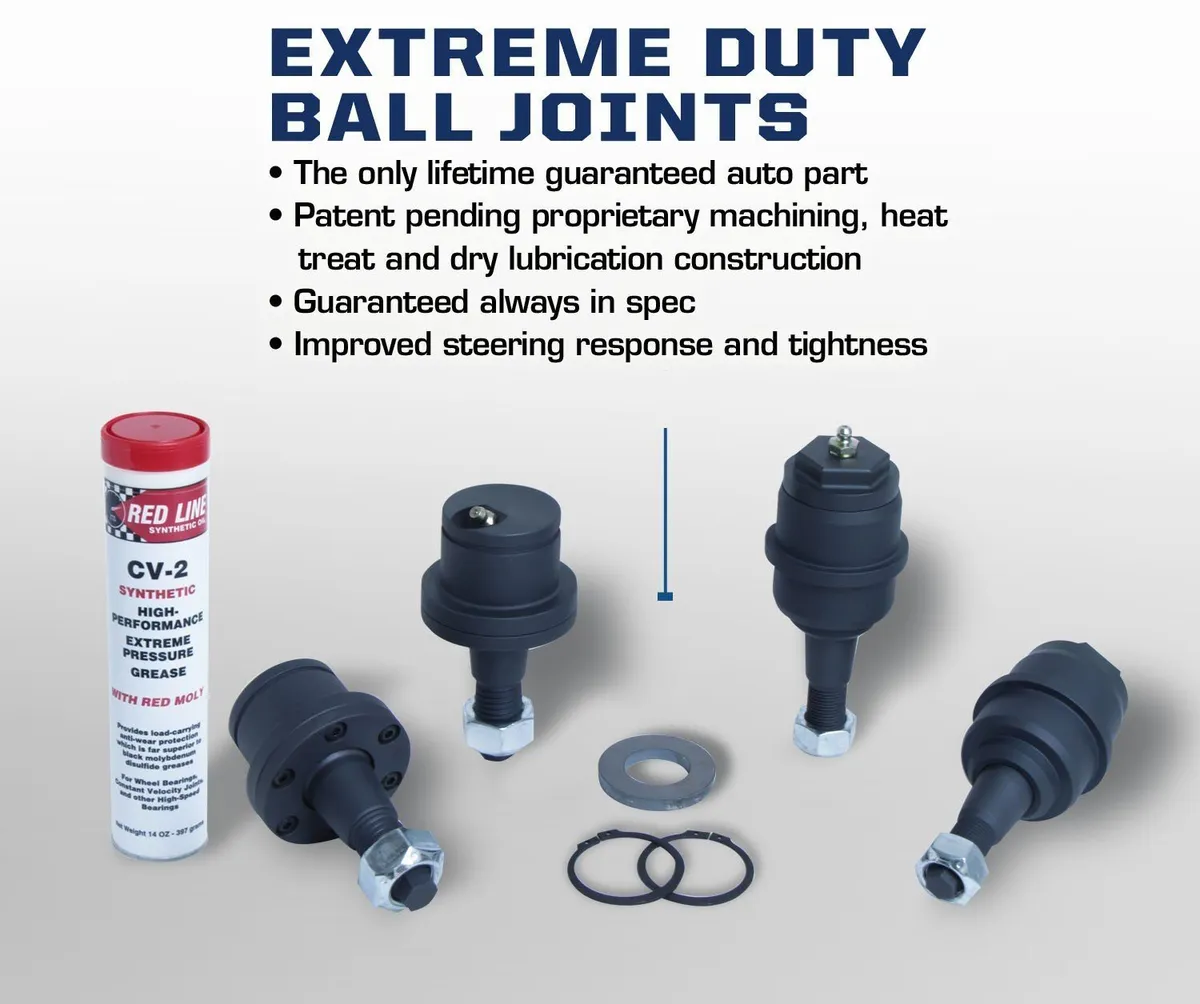Carli Extreme Duty Upper & Lower Ball Joint Combo Set 03-13 Ram 2500 / 03-12 Ram 3500 product image