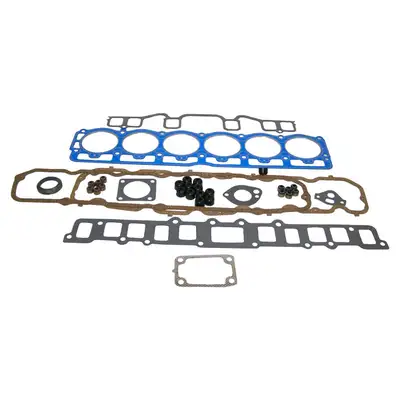 Crown Automotive Jeep Replacement Engine Gasket Set 1971-1972 CJ-5, CJ-6 w/ 3.8L (6-232) Engine;1971-1972 CJ-5, CJ-6 W/ 4.2L (6-258) Engine;1972-1971 C104 Commando w/ 4.2L (6-258) Engine;1971-1972 SJ, J-Series w/ 3.8L (6-232) Engine;1971-1972 SJ, J-Series w/ 4.2L (6-258) Engine;