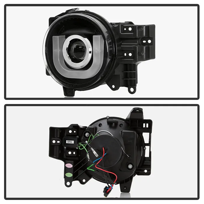 Spyder Signature Toyota FJ Cruiser 07-14 Projector Headlights - Halogen Model Only Not Compatible With XenonHID Model - 3D DRL LED - Black product image