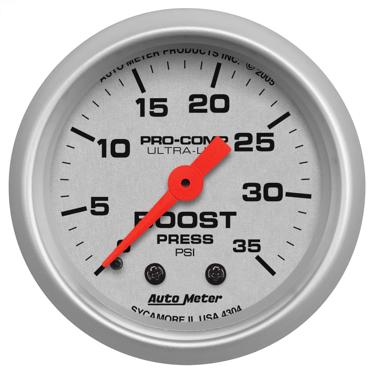 Gauge, Boost, 2 1/16", 35psi, Mechanical, Ultra-Lite product image