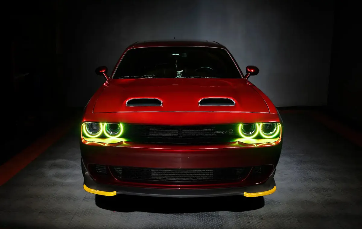 ORACLE Lighting 2015-2023 Dodge Challenger LED Surface Mount Headlight Halo Kit product image