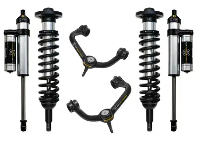 ICON Vehicle Dynamics Pricing Only 04-08 Ford F150 2WD 0-2.63inch Stage 3 Suspension System w Tubular Ucaorder Components 91500 1 98500dj 1 97710p 1