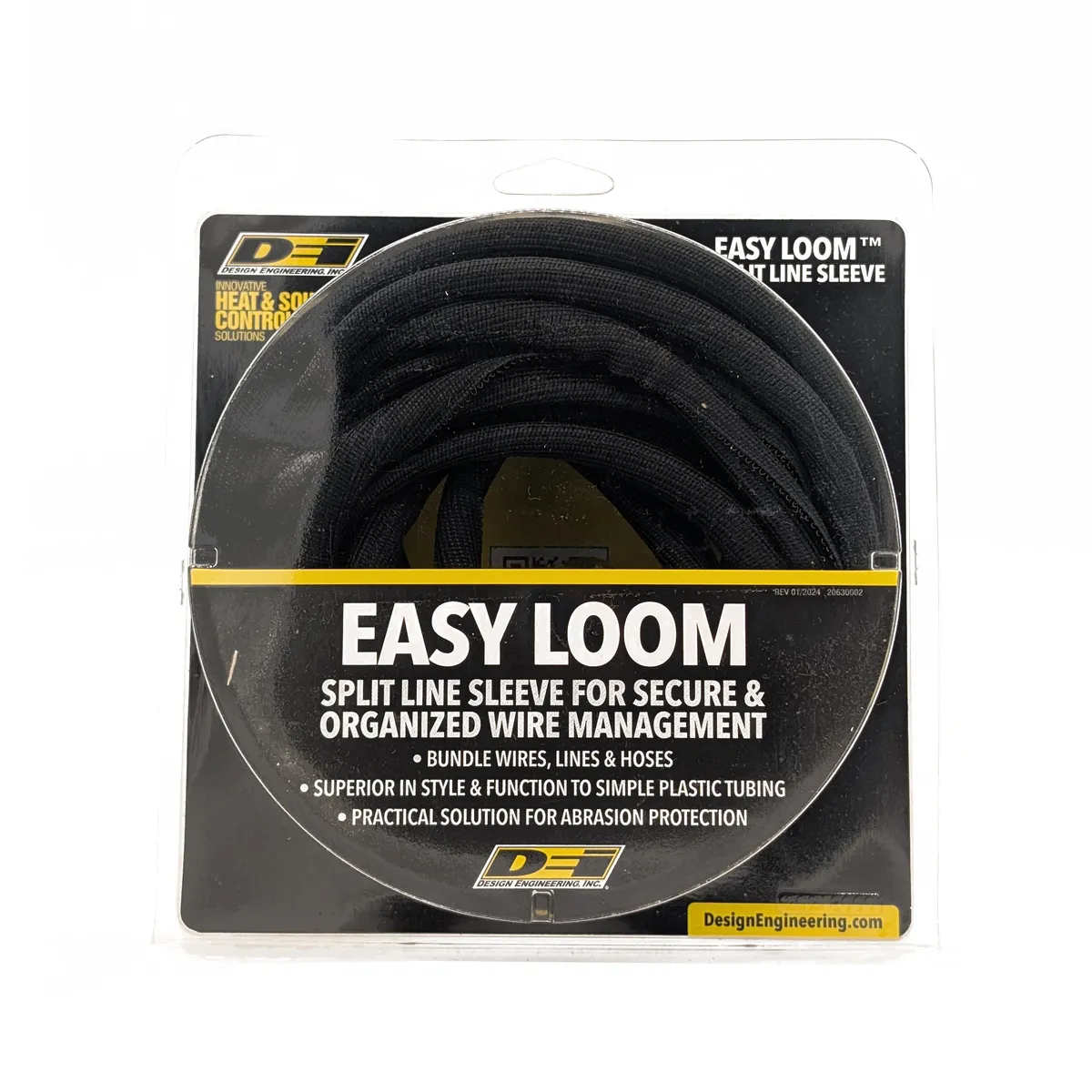 DEI 10650 Easy Loom Split Wire Sleeve 5mm x 20' 010650 product image