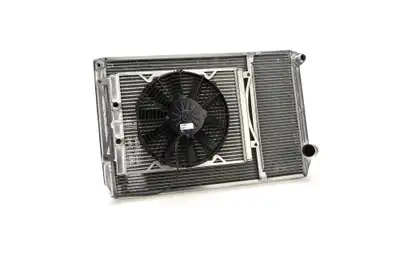 Fluidyne Radiator Dbl 29x18 W/Oil Cooler Fan w/o Fill
