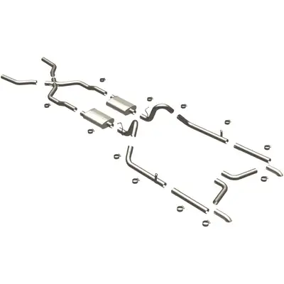 MagnaFlow Exhaust Products MagnaFlow 1955-1957 Chevrolet Bel Air Street Series Crossmember-Back Performance Exhaust System
