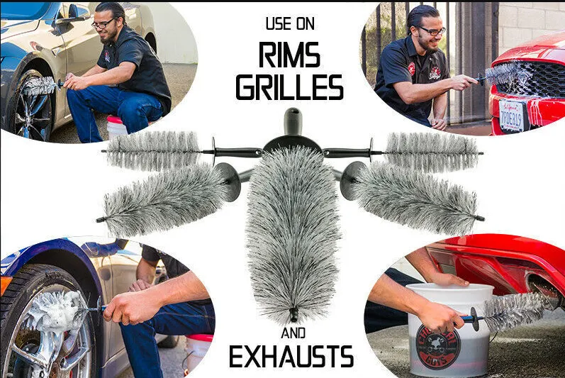 Easy Reach Wheel And Rim Detailing Brush product image