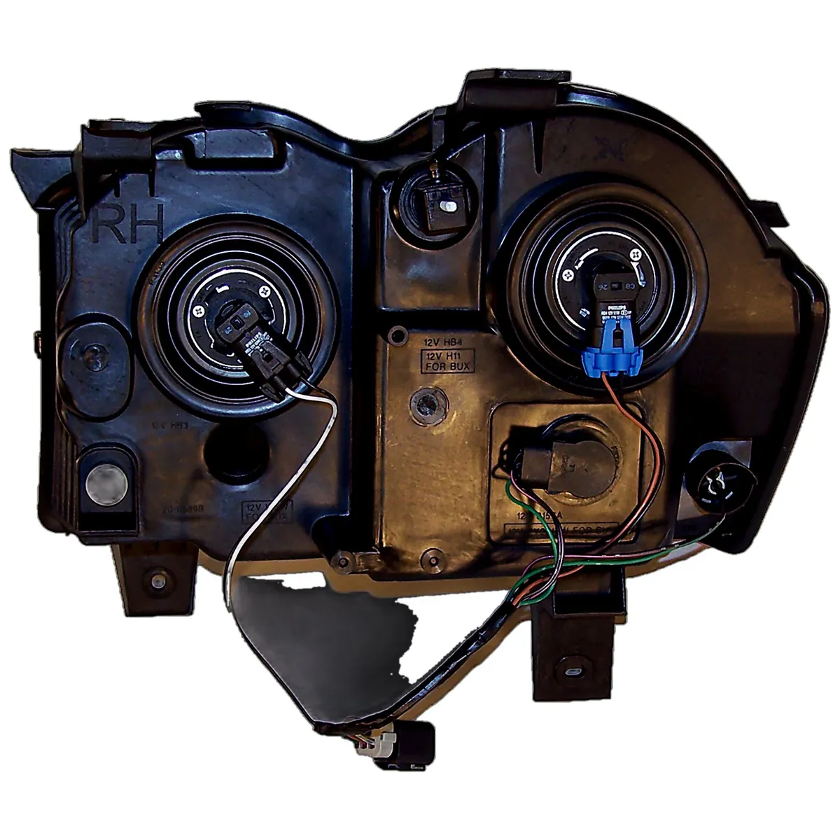 Head Light Assembly; Right; Incl. Bulbs/Harness; product image