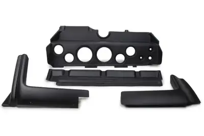 AutoMeter Gauge Mount, Direct Fit, (3 3/8" x2, 2 1/16" x4), E Body/Barracuda/Challenger 70-74
