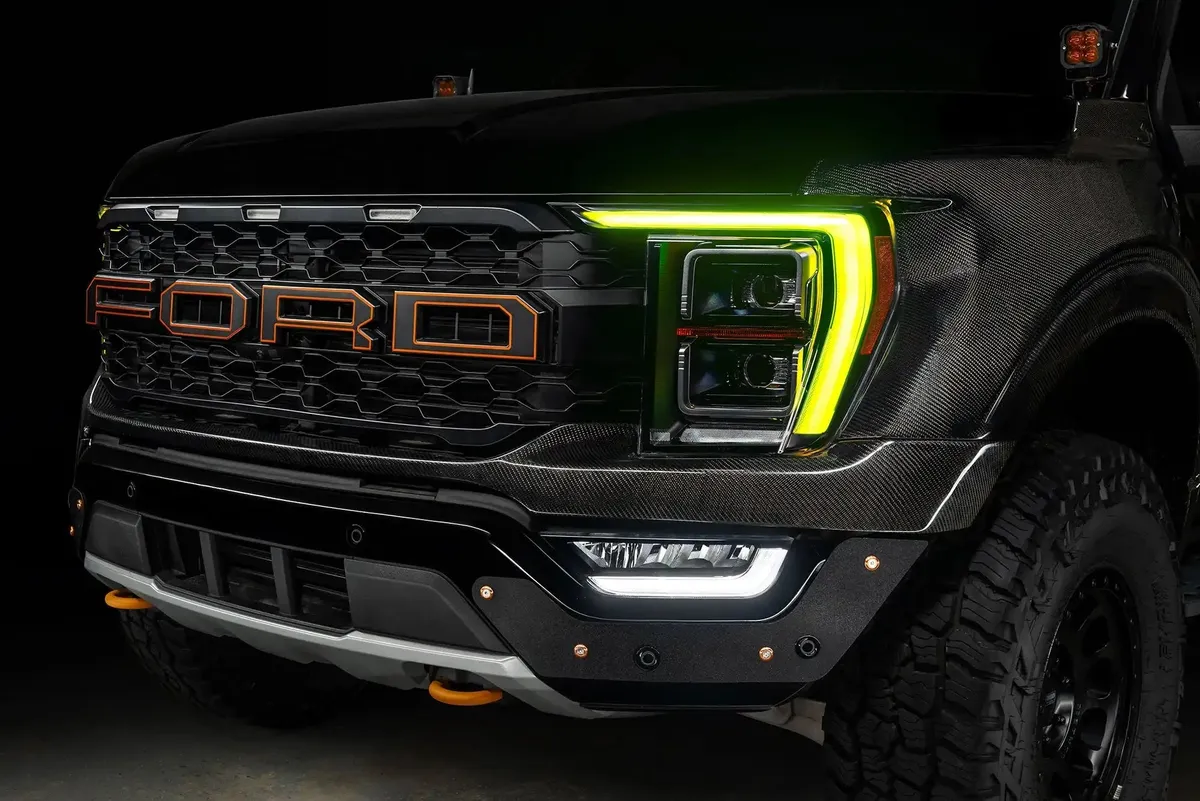 Oracle Lighting 2021-2022 Ford F-150 Colorshift Rgb+w Headlight DRL Upgrade Kit product image