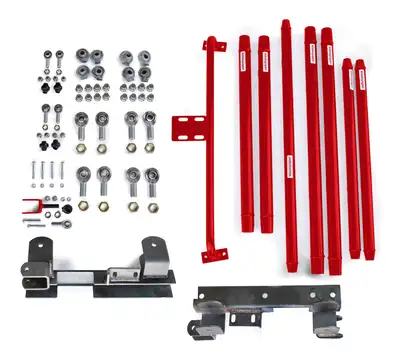 Steinjager Suspensions 2003-2006 Long Arm Travel Kit DOM Tubing, Manual Transmission Red Baron