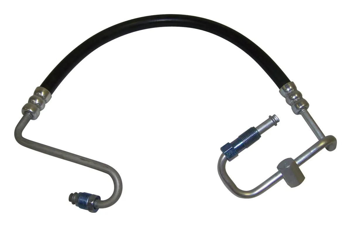 Crown Automotive Jeep Replacement 52088548AB Power Steering Pressure Hose for 97-02 Jeep TJ Wrangler w/ LHD, w/ 2.5L Engine product image