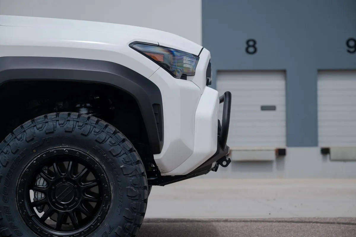 Addictive Desert Designs 2025 Toyota 4Runner Stealth Center Mount Front Bumper with Top Hoop F710353070103 product image