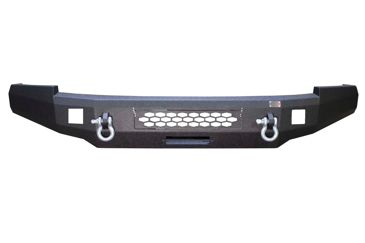 0713 Silverado 1500 Front Bumper Black Powder Coat Coldrolled Steel product image