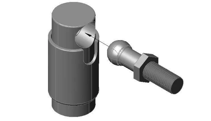 Quick Disconnect Plated Steel 1/4-28 5 Pack product image