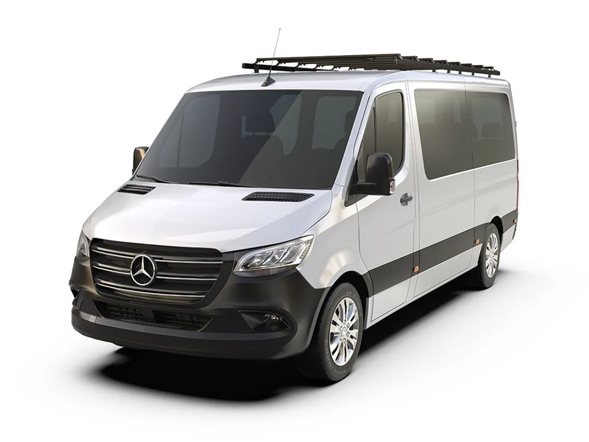 Mercedes Benz Sprinter L2H1144in MWBStandard Roof 2007-Current Slimpro Van Rack Kit - by Front Runner product image