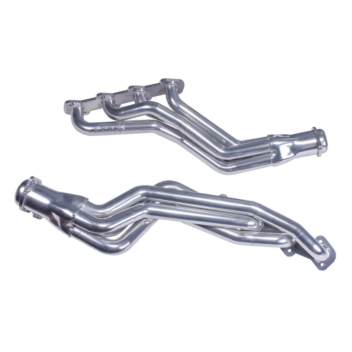 1997-2003 Ford F150 Truck Expedition 4.65.4 1-58 Long Tube Headers - Polished Silver Ceramic product image