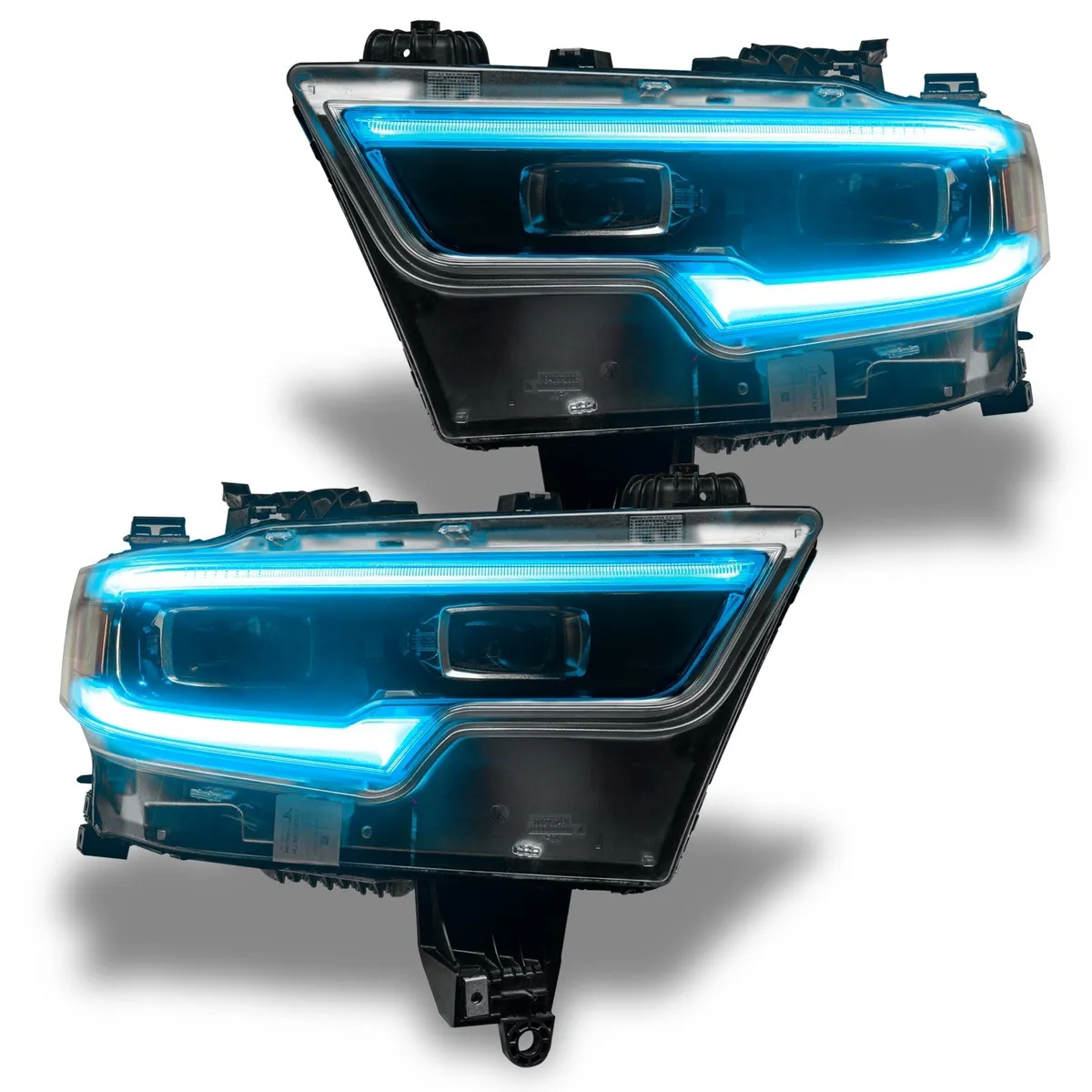 Oracle Lighting 2019-2021 RAM 1500 Colorshift Rgbw+a Headlight DRL Upgrade Kit - Projector LED Headlights product image