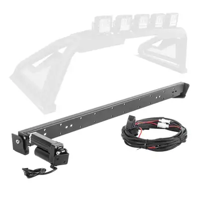 Go Rhino Go Rhino 960001T - Sport Bar 2.0 Power-Acuated Retractable Light Mount Conversion Kit - Full-Size- Textured Black