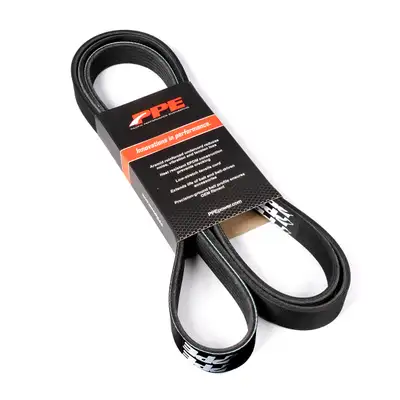 Pacific Performance Engineering High Performance Heavy Duty Serpentine Belt 2002-2005 GM 6.6L Duramax Single Alternator 105A No Vacuum Pump PPE