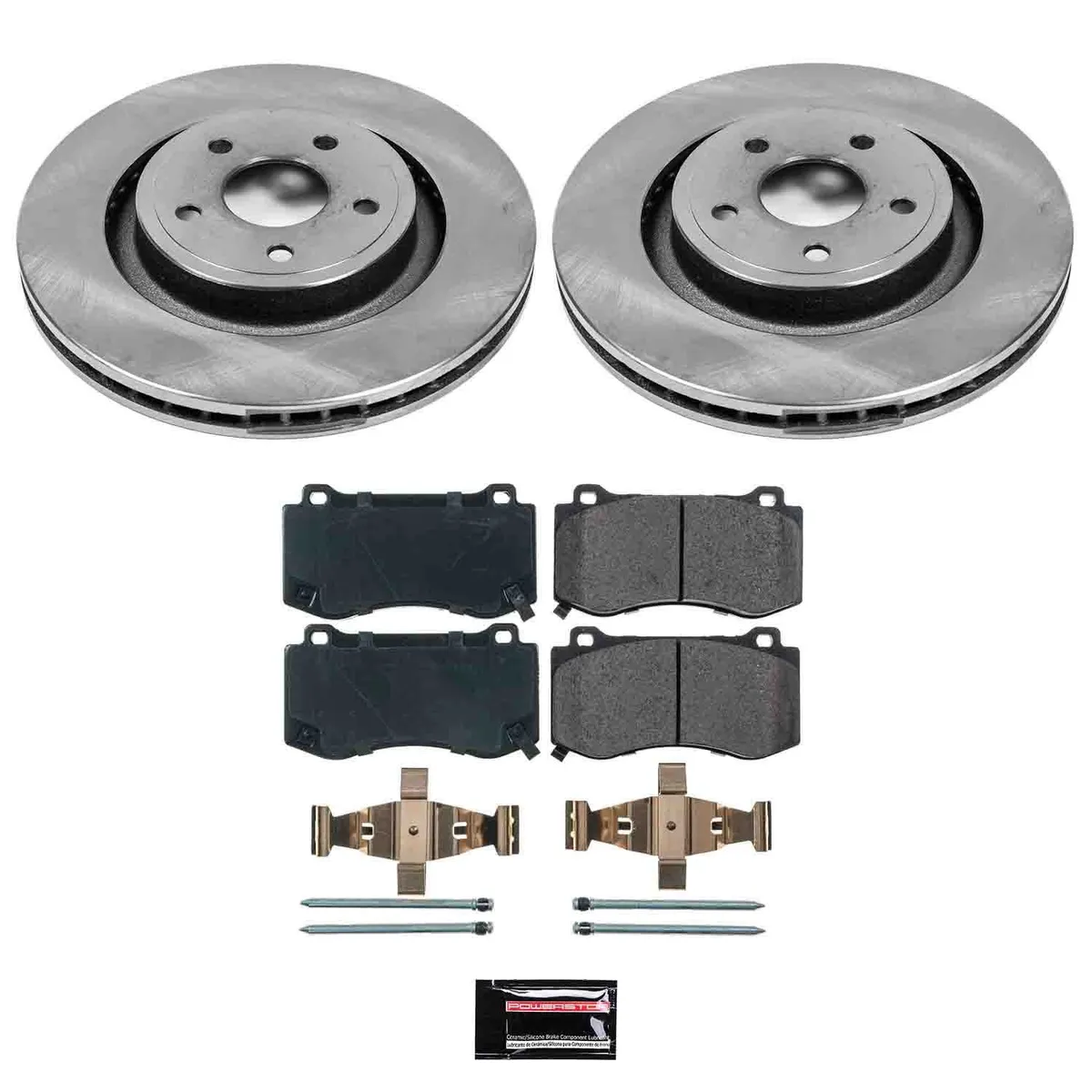 Z17 Direct Replacement Kit: Rotors; Ceramic Pads W/Hardware product image