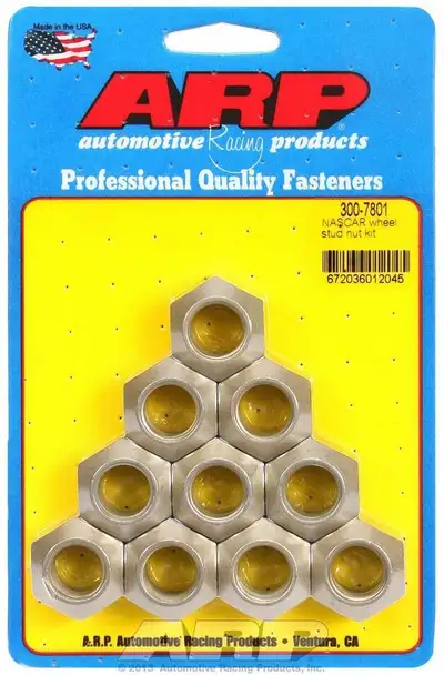 ARP Auto Racing 5/818 Nascar Wheel Stud Nut Kit
