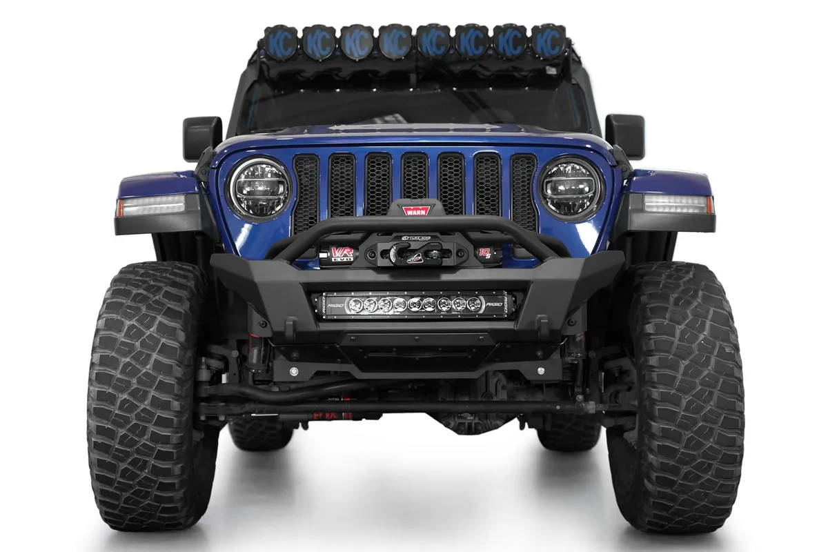 18c Wrangler Phantom Winch Stubby Front Bumper product image