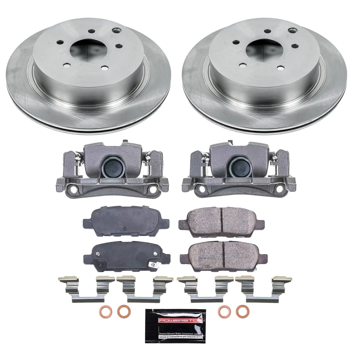 Z17 Direct Replacement Kit: Rotors; Ceramic Pads; Calipers product image