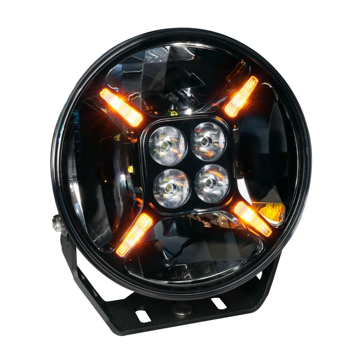 Oracle Lighting Exo 9" Multifunction 120w LED Spotlight – Round Post Mount product image