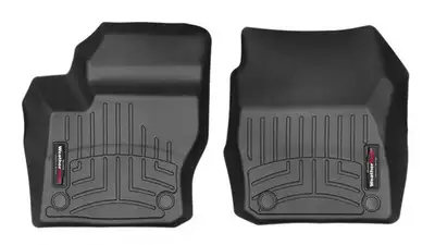 Weathertech Black Front FloorLiner Ford Focus 2012 - 2014 Retention on passenger side added