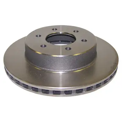 Crown Automotive Jeep Replacement Brake Rotor; Front; For Use w/4WD;