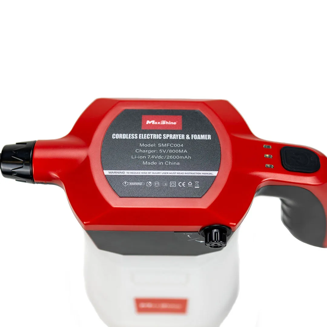 Cordless Foamer & Sprayerblack & Red product image