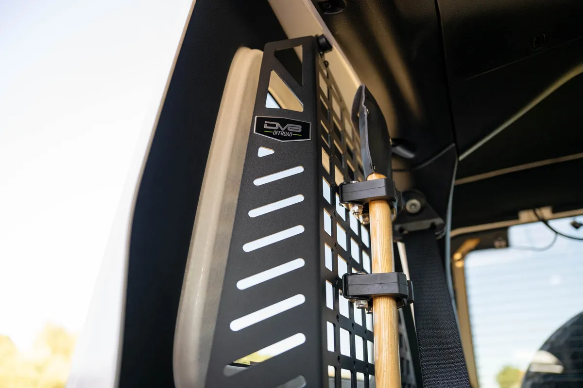 2018-2025 Jeep Wrangler 4-Door DV8 Offroad Rear Window Pocketed Molle Panels product image