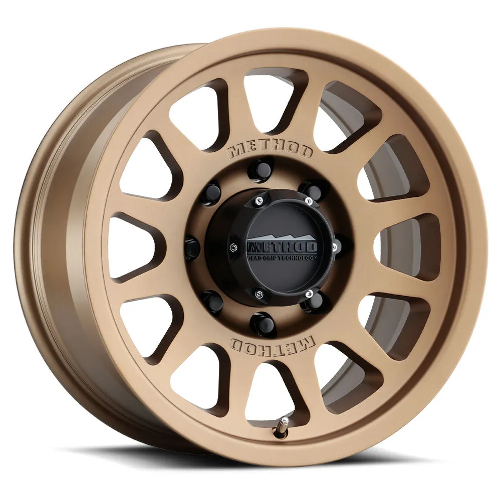 MR703 Bead Grip 17x8.5 0mm Offset 8x170 130.81mm Centerbore Machined - Clear Coat product image