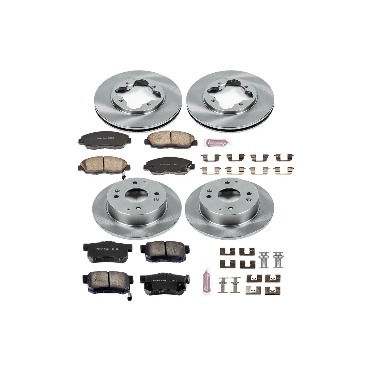 Autospecialty Brake Kit fr 1997 Acura cl 1993-1997 Honda Accord Coupe 1990-1997 Honda Accord Sedan product image