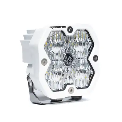Baja Designs Squadron 2.0 Sport White LED Auxiliary Light Pod Universal Clear Wide Cornering Baja Designs