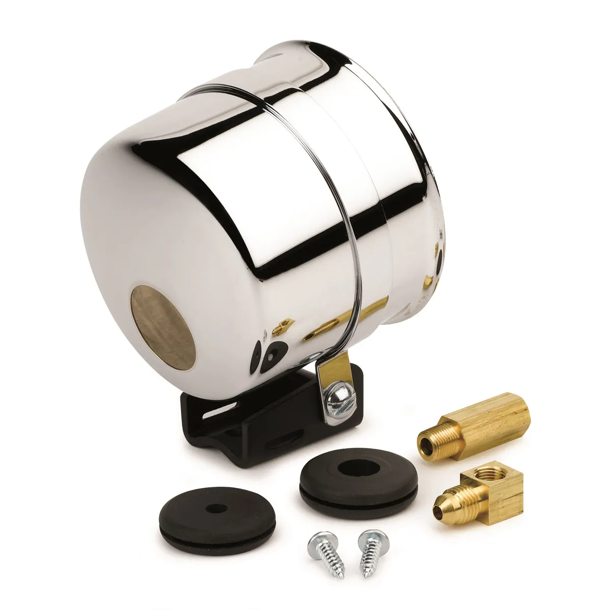 Gauge Mount, 3 3/8", Pedestal w/ Chrome Cup product image