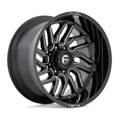 KMC Wheels Fuel Wheels | Hurricane | Gloss Black Milled