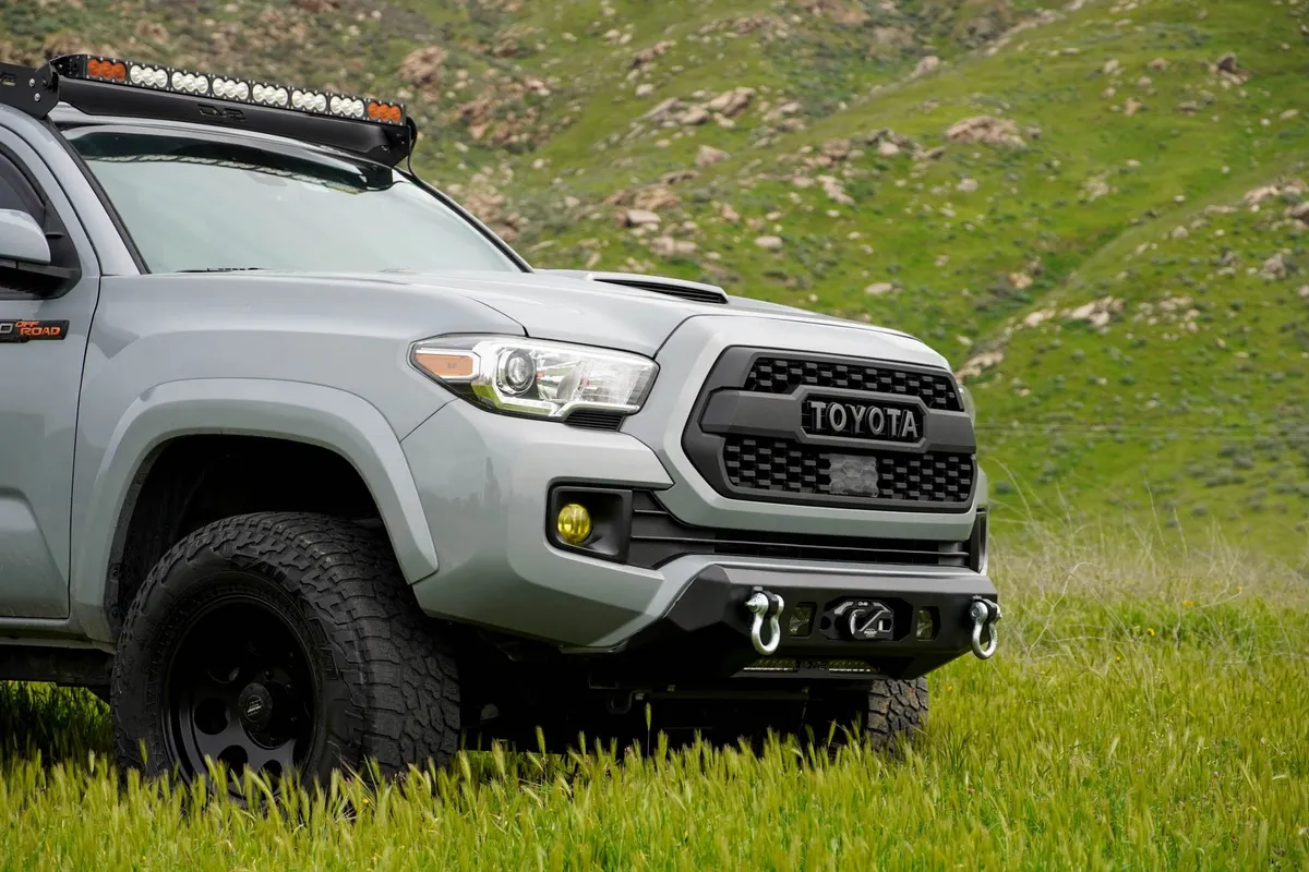 2016-2023 Toyota Tacoma DV8 Offroad Centric Winch Front Bumper product image
