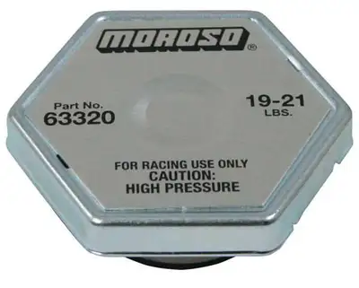 Moroso Racing Radiator Cap 19-21LBS.