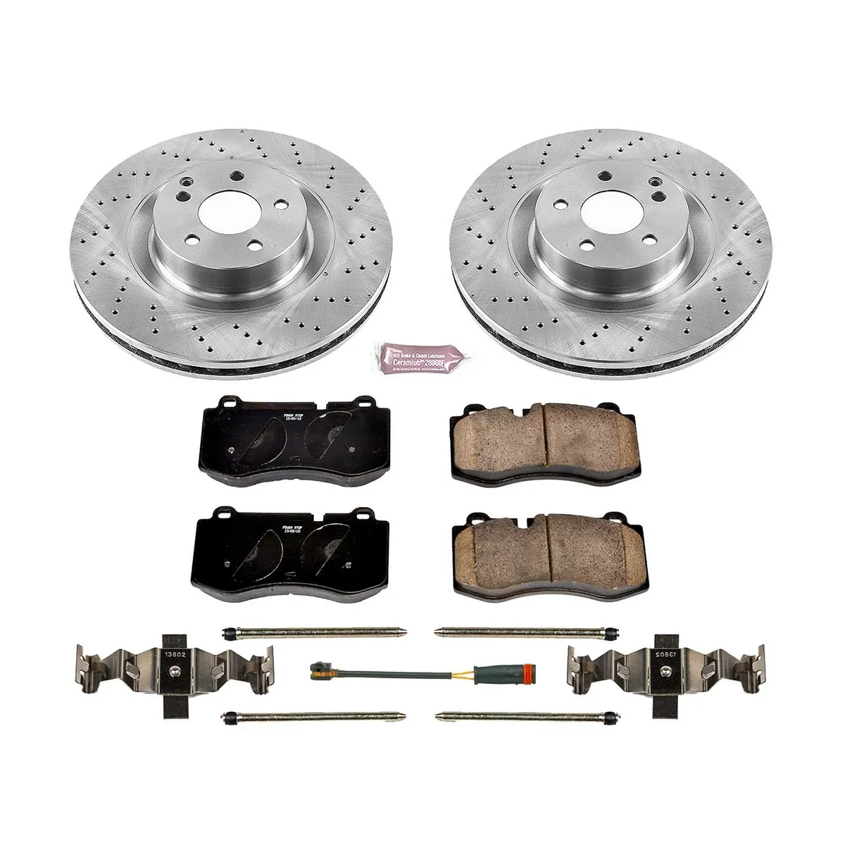 Autospecialty Brake Kit Front 2009-2014 mb Cl550 2007-2014 mb Cl600 2012-2013 mb S350 2010-2013 mb s product image