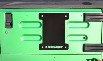 Steinjager Steinjäger Wheels and Tires Wrangler TJ 1997-2006 Spare Tire Delete Plate Bare