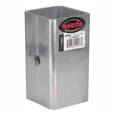 Trimax Hitch Adapter Sleeve Converts All 3in Receivers to 21/2in Receivers
